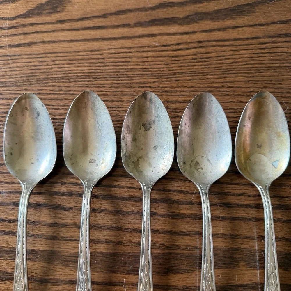 Vintage Simeon and George Rogers Co Oneida Oakland Tablespoon Serving 1929‎ (5)
